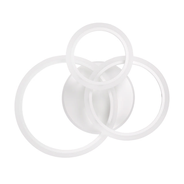 Plafoniera Circle LED 90W 3CCT cu telecomanda, alb, Erste