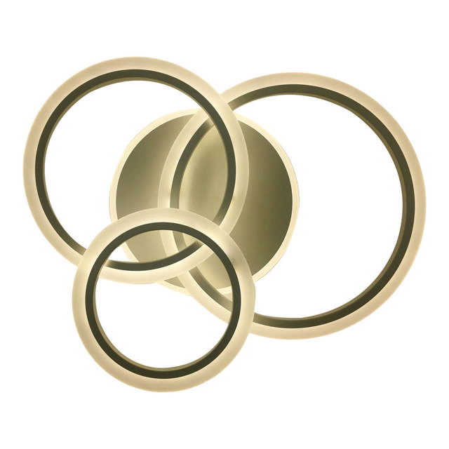 Plafoniera Circle LED 90W 3CCT cu telecomanda, alb, Erste