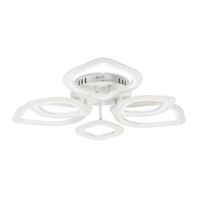 Plafoniera Azalia LED 100W 3CCT cu telecomanda, crom, Erste