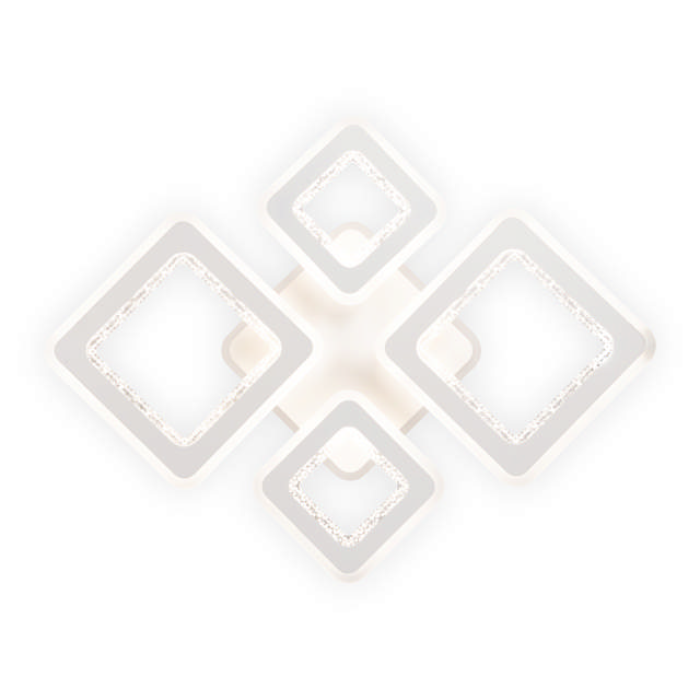 Plafoniera Amelia LED 120W 3CCT+RGB cu telecomanda, Erste