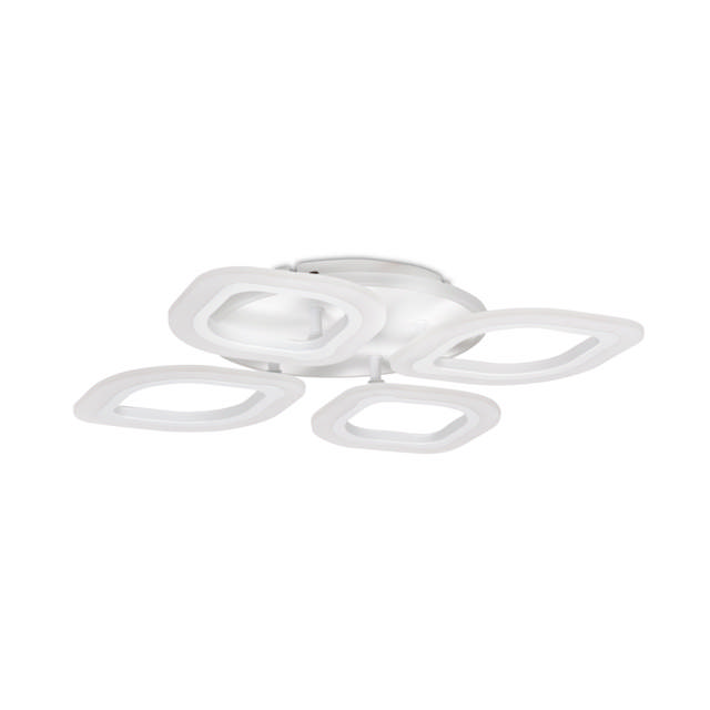 Plafoniera Agata LED 40W 3CCT+RGB cu telecomanda, Erste