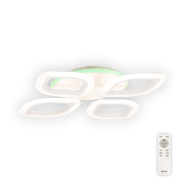 Plafoniera Agata LED 40W 3CCT+RGB cu telecomanda, Erste