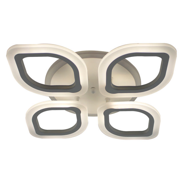 Plafoniera Agata LED 40W 3CCT+RGB cu telecomanda, Erste