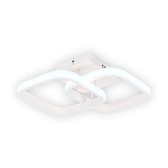 Aplica Aria LED 28W 3CCT ON/OFF IP20, alb, Erste