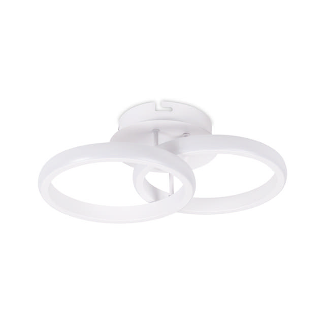 Aplica Anna LED 28W 3CCT ON/OFF IP20, alb, Erste