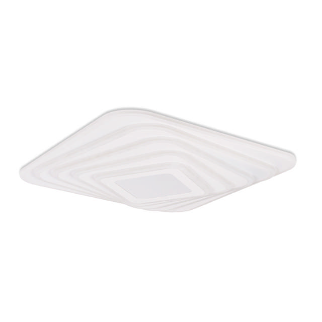 Plafoniera Charm LED 140W 3CCT cu telecomanda, alb, Erste