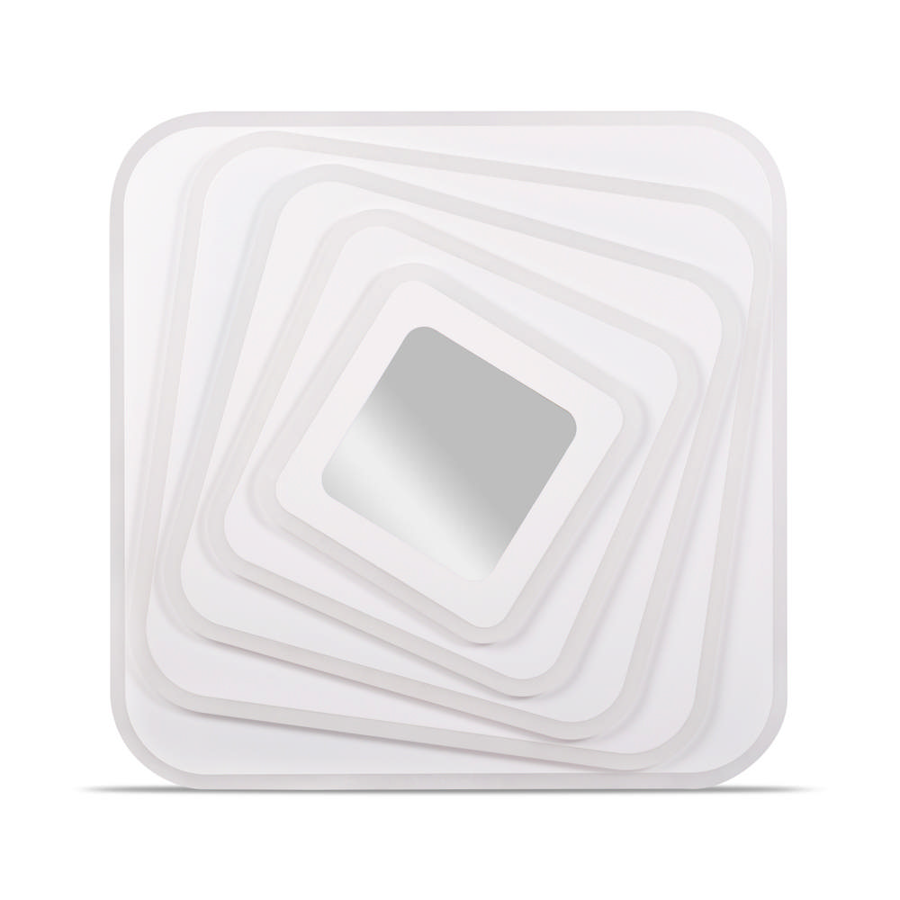 Plafoniera Charm LED 140W 3CCT cu telecomanda, alb, Erste