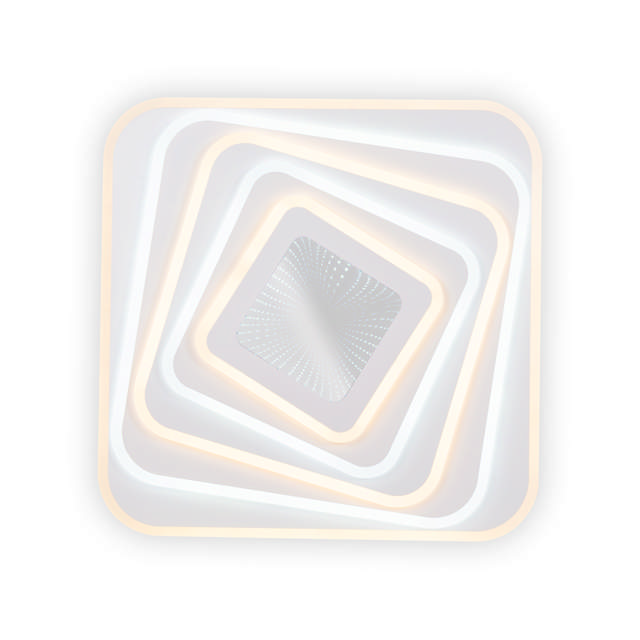 Plafoniera Charm LED 140W 3CCT cu telecomanda, alb, Erste