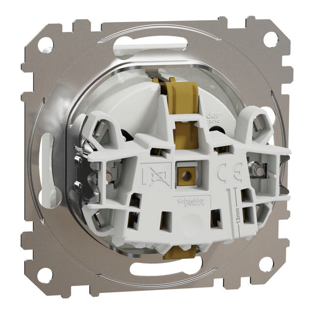 Noua Sedna priza capac, alb, Schneider