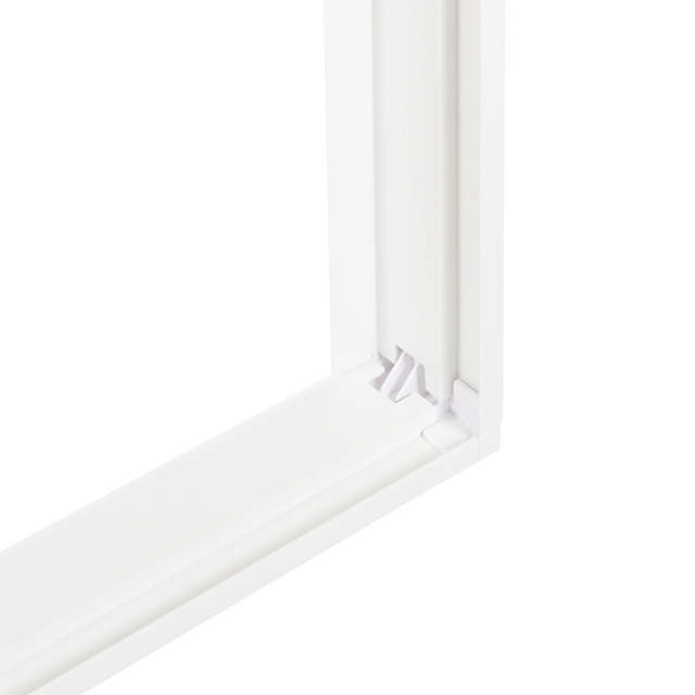 Rama Aluminiu Alb Panou LED Slim 595x1195x40mm - NOVELITE