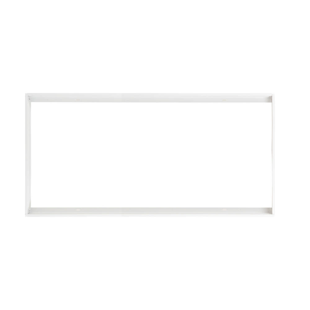 Rama Aluminiu Alb Panou LED Slim 595x1195x40mm - NOVELITE
