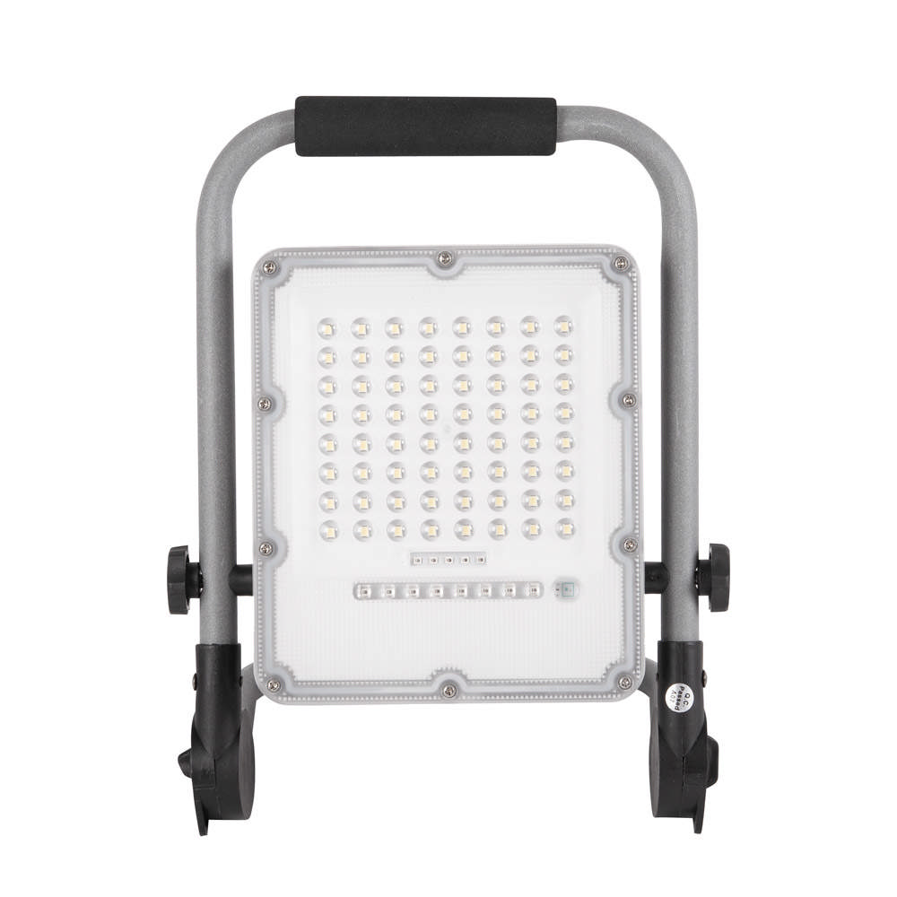 Proiector LED Portabil Gri 50W 6400K IP65 - NOVELITE