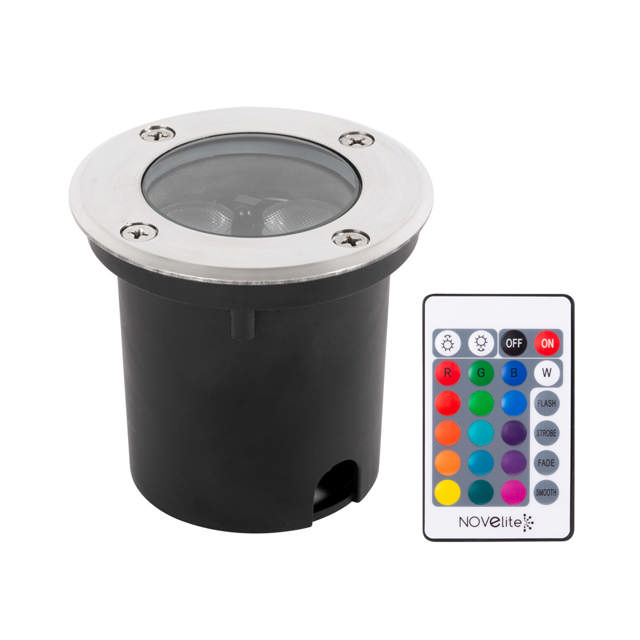 SPOT LED PIETONAL RGB 3W IP65 - NOVELITE