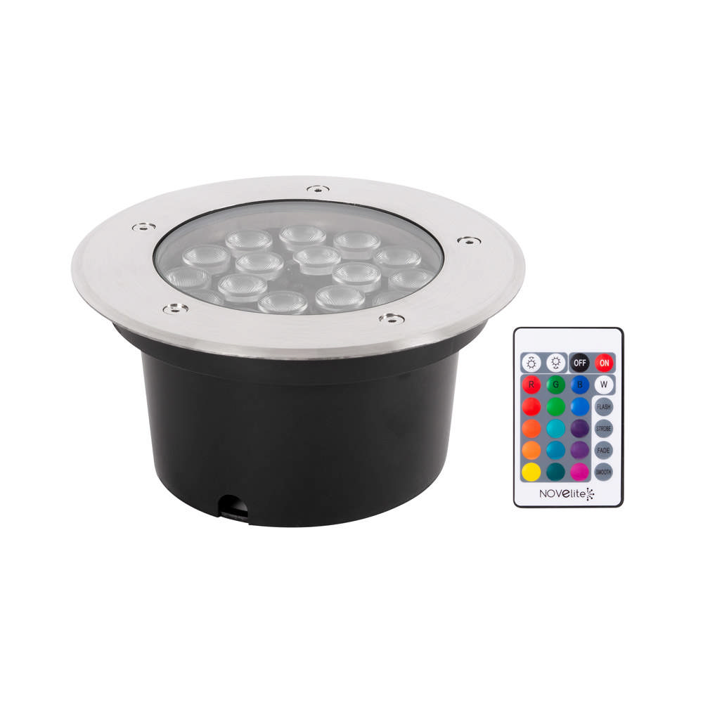 SPOT LED PIETONAL RGB 18W IP65 - NOVELITE