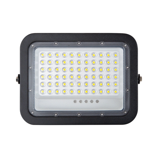 Proiector Solar LED Negru V2 100W 6500K IP65 - NOVELITE