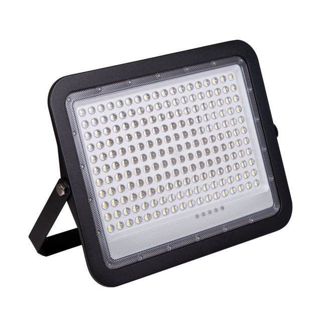 Proiector Solar LED Negru V2 300W 6500K IP65 - NOVELITE