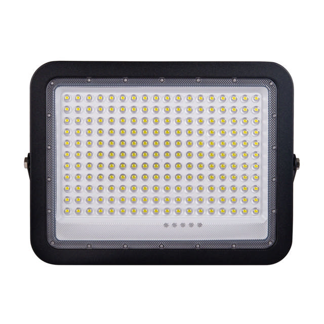 Proiector Solar LED Negru V2 300W 6500K IP65 - NOVELITE