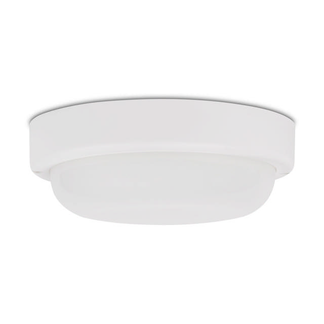 Corp BAT LED Rotund mic Alb IP65 18W 6400K Dispersor Opal - NOVELITE