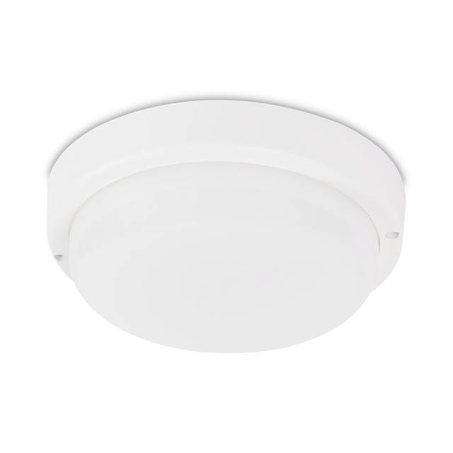 Corp BAT LED Rotund mic Alb IP65 18W 6400K Dispersor Opal - NOVELITE