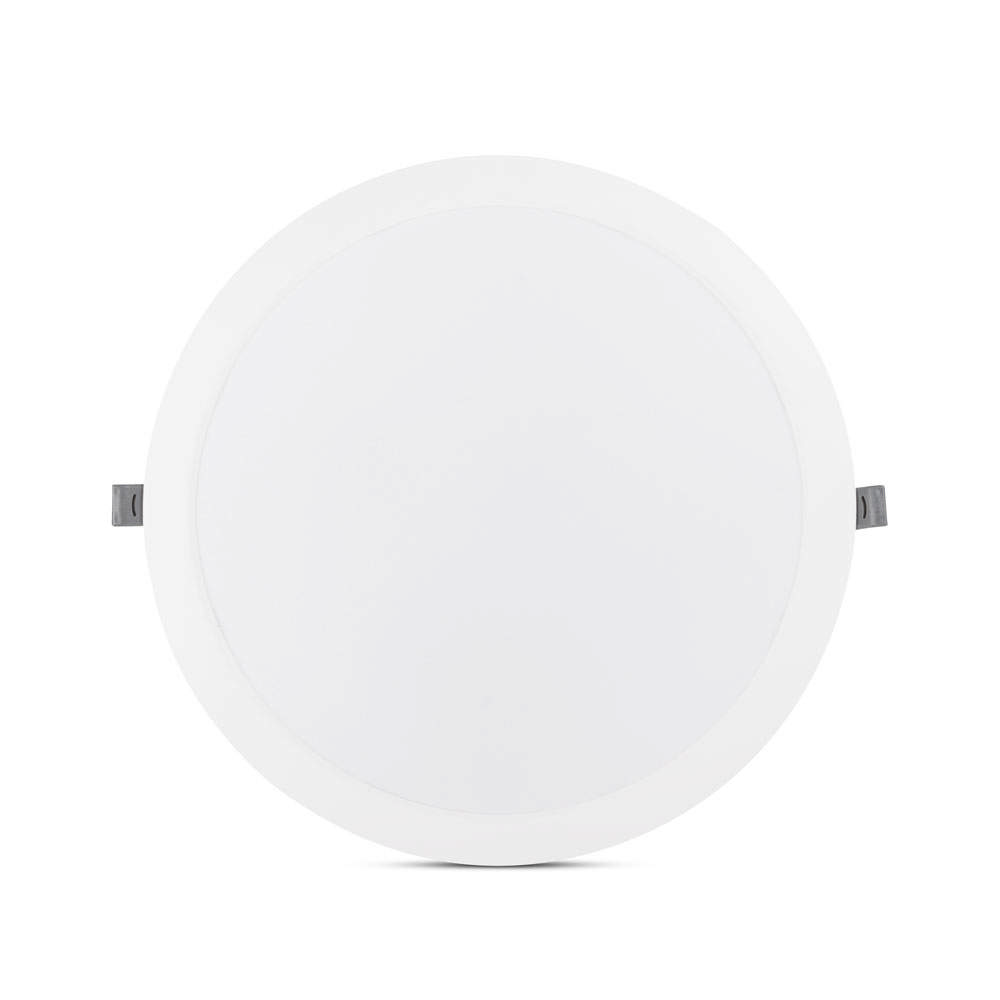 Mini Panou LED Rotund Alb ST 24W 6400K IP44 - HOMELIGHT