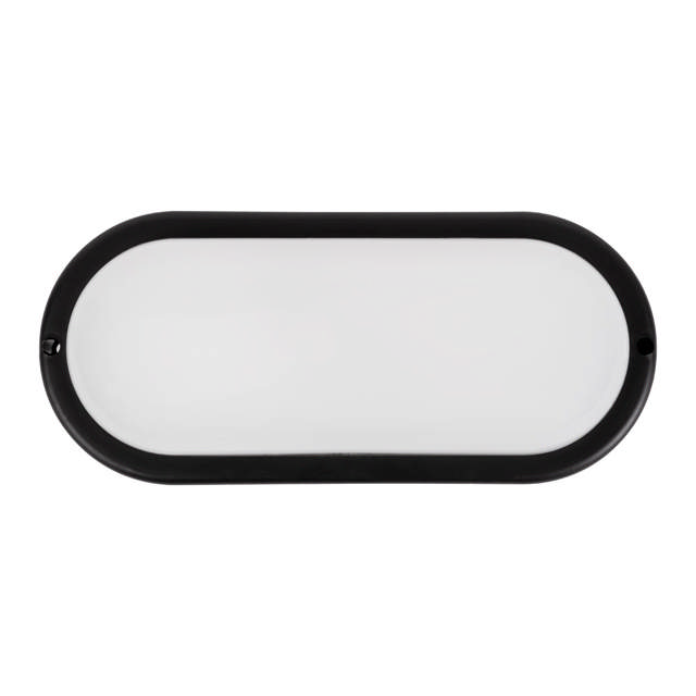 Corp BAT LED Colt Rotund Negru IP65 12W 6400K Dispersor Opal - NOVELITE