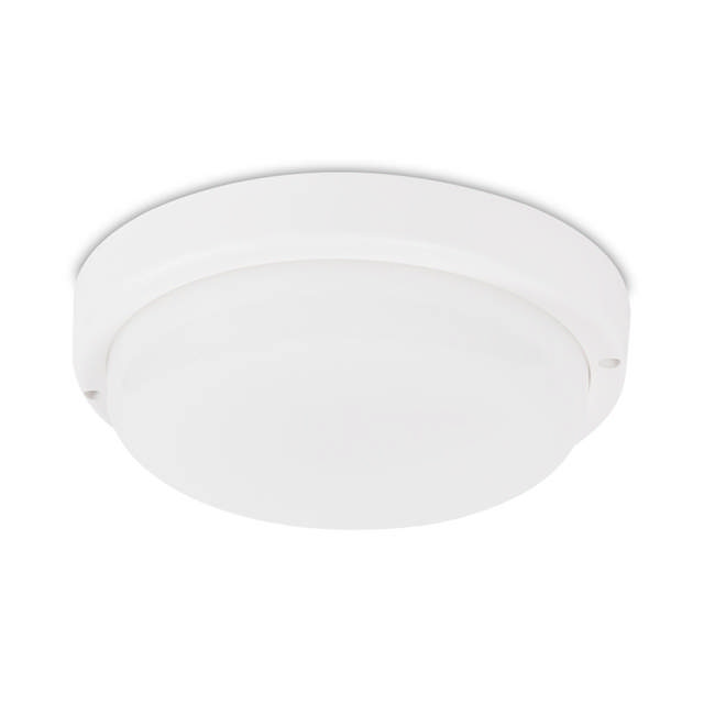 Corp BAT LED cu Senzor Rotund Alb IP65 18W 6400K Dispersor Opal - NOVELITE