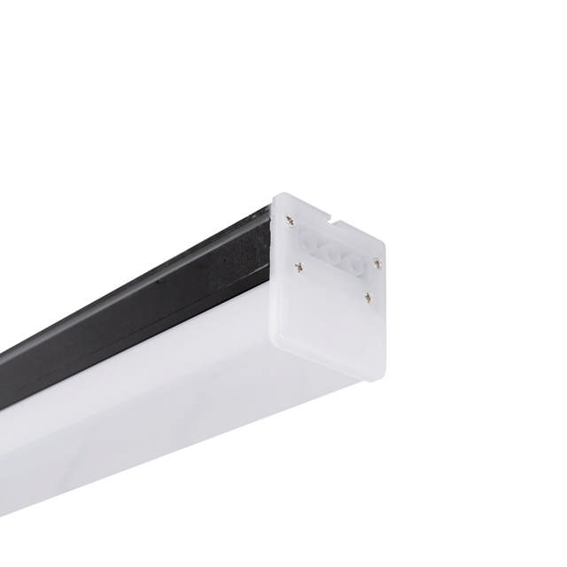 Corp Liniar Interconectabil LED Negru 50W 4000K 1500mm IP44 Dispersor Opal - NOVELITE