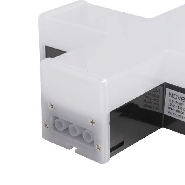 Element X Negru LED 10W 4000K IP44 pentru Corp Liniar interconectabil LED - NOVELITE