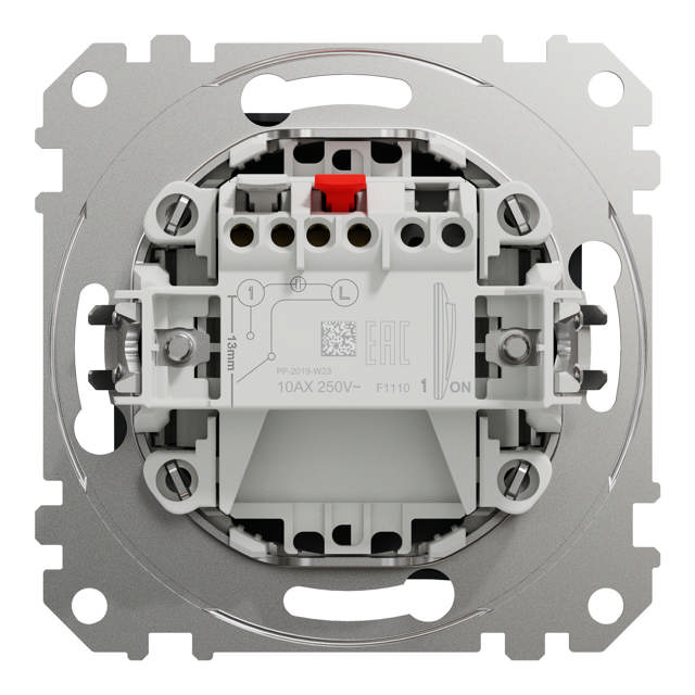 Noua Sedna intrerupator, antracit, Schneider