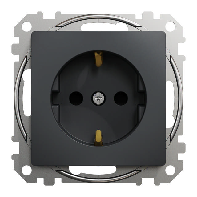 Noua Sedna priza, antracit, Schneider