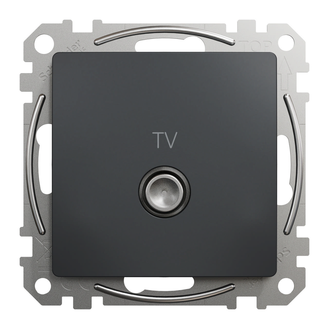 Noua Sedna priza TV capat, antracit, Schneider