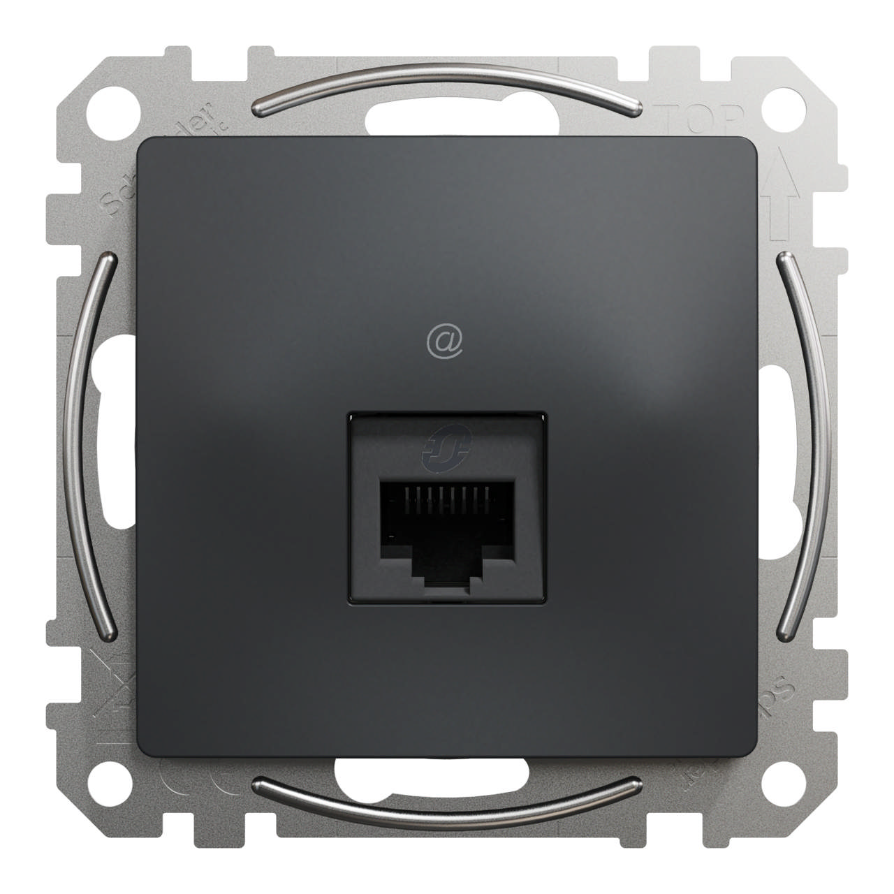 Noua Sedna priza UTP Cat6, antracit, Schneider