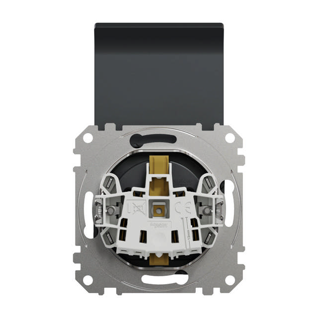 Noua Sedna priza capac, antracit, Schneider