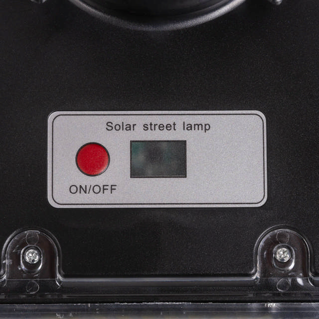 Corp Solar Pietonal LED PARK Negru Senzor de miscare 150W 6400K IP65 - NOVELITE