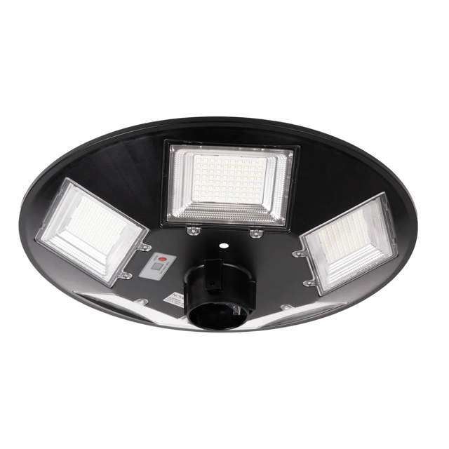 Corp Solar Pietonal LED PARK Negru Senzor de miscare 150W 6400K IP65 - NOVELITE