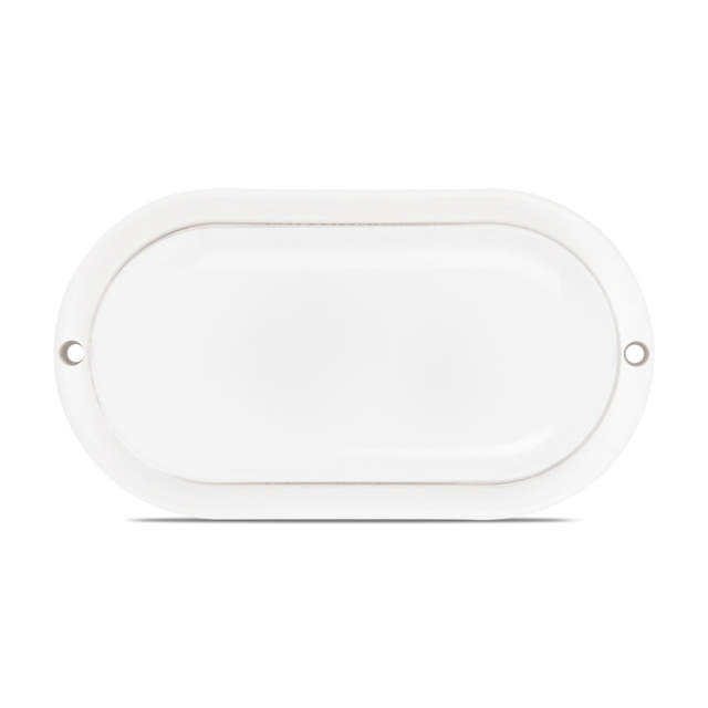 Corp BAT LED Oval Alb IP54 12W 6500K Dispersor Opal - HOMELIGHT