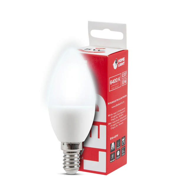 Bec LED lumanare 5W E14 6400K, Homelight