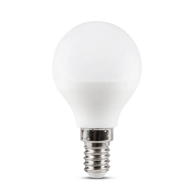 Bec LED sferic 5W E14 6400K, Homelight