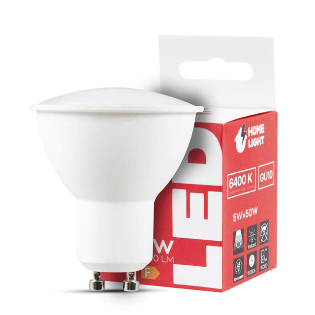 Bec LED spot 5W GU10 6400K, Homelight