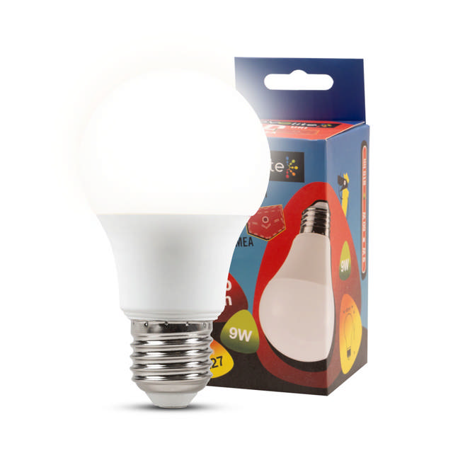 Bec LED A60 9W E27 3000K, Novelite