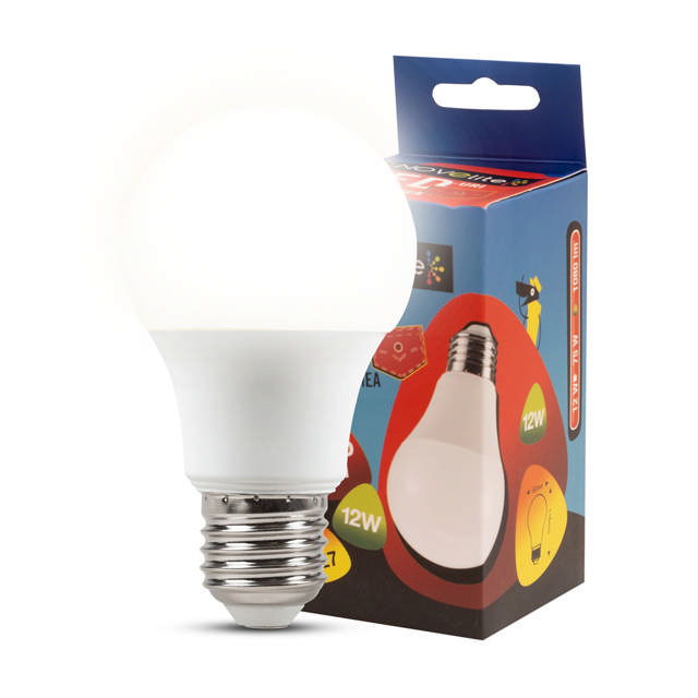 Bec LED A60 12W E27 3000K, Novelite