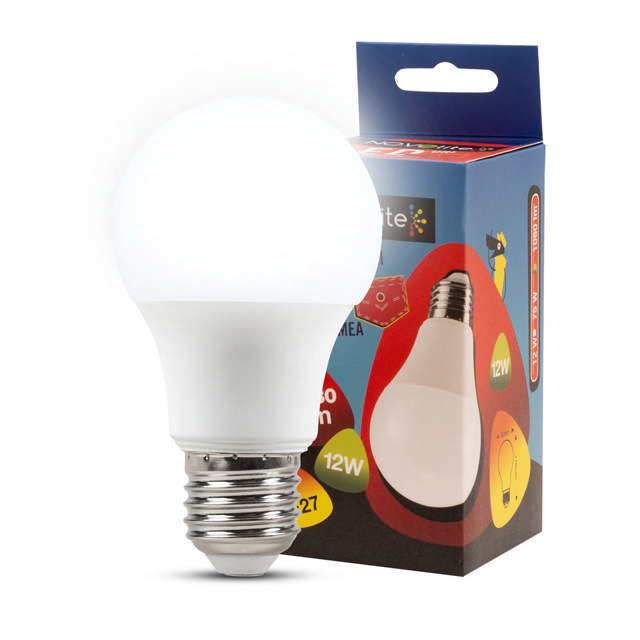 Bec LED A60 12W E27 4000K, Novelite