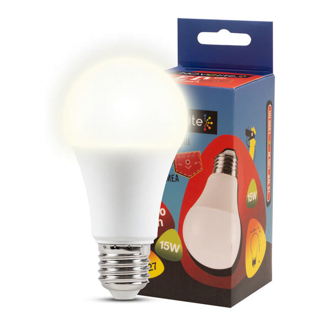 Bec LED A60 15W E27 3000K, Novelite