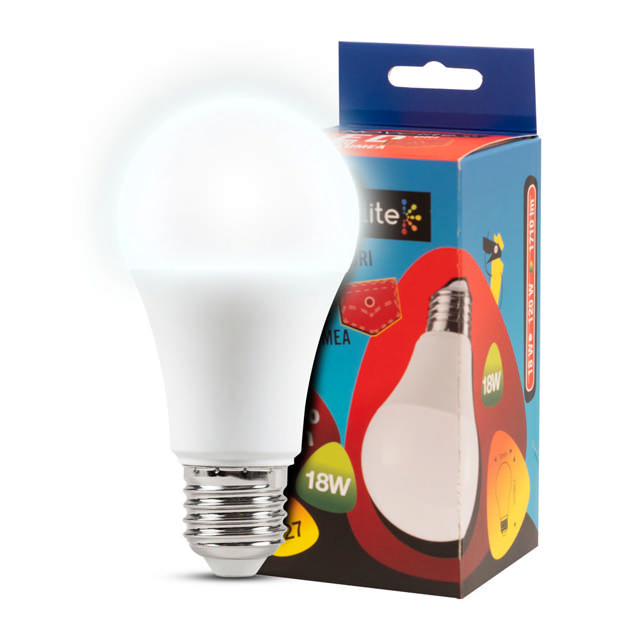 Bec LED A60 18W E27 6400K, Novelite