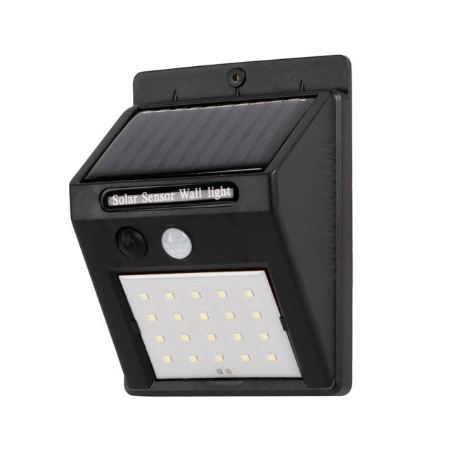 Aplica solara cu senzor mini LED IP44, Homelight