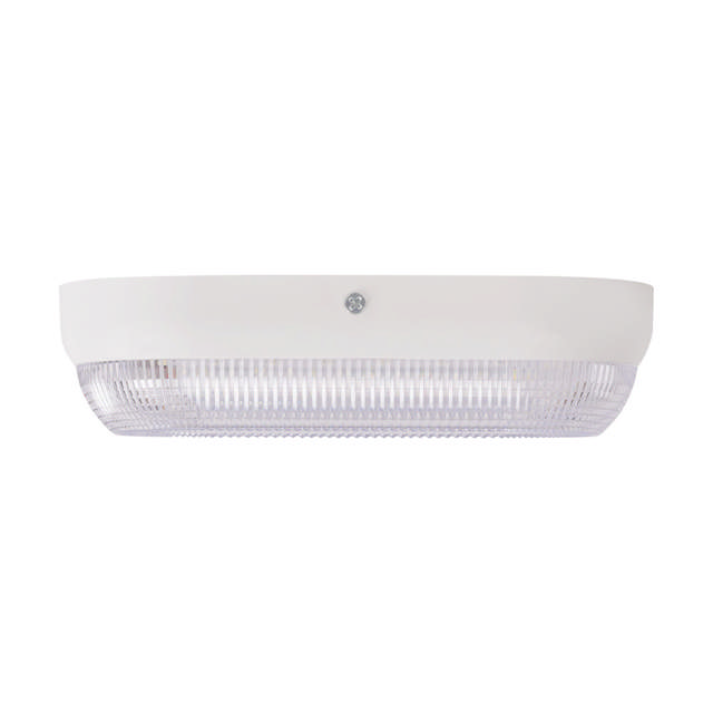 Corp BAT LED Oval Alb IP54 16W 6500K Dispersor Prismatic - HOMELIGHT