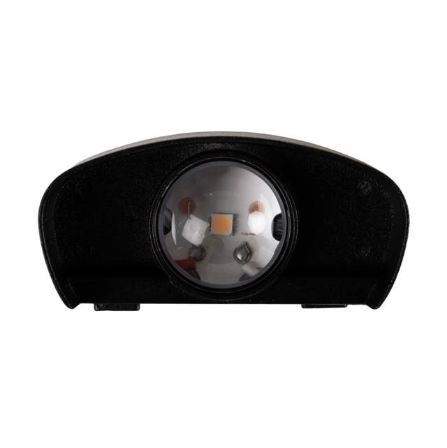 Aplica Monty LED 2X2W 3000K IP54, negru, Erste