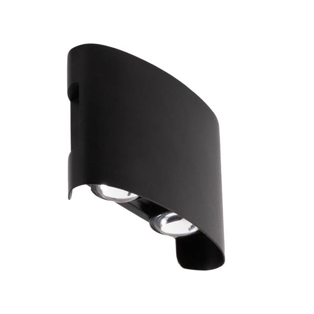 Aplica Monty LED 4X4W 3000K IP54, negru, Erste