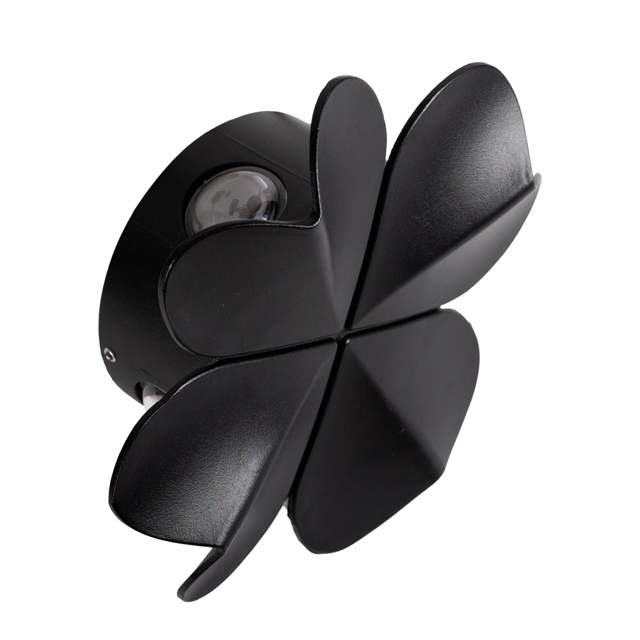 Aplica Ray LED 5W 6500K IP54, negru, Erste