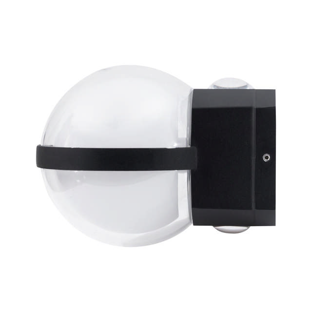 Aplica Nisa LED 13W 6000K IP65, negru, Erste